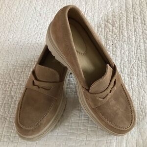 Portland Leather Goods Patina Zoe Loafers, SZ 10